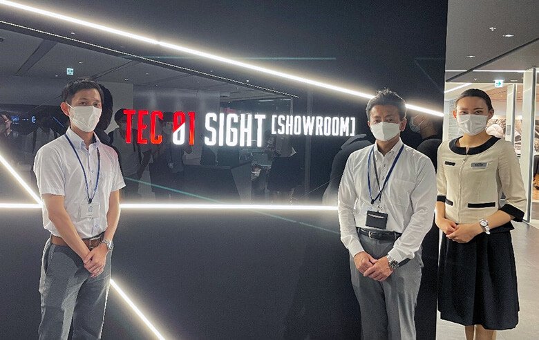 見学：TEC 01 SIGHT SHOWROOM    東芝テック株式会社様 